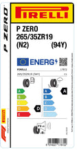 Charger l&#39;image dans la galerie, 1x Pirelli PZERO (N2) 265/35 ZR 19 PKW-SOMMERREIFEN