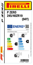 Charger l&#39;image dans la galerie, 1x Pirelli PZERO  245/40 ZR 19 PKW-SOMMERREIFEN