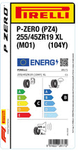 Charger l&#39;image dans la galerie, 1x Pirelli P-ZERO (PZ4) Sports Car XL (MO1) 255/45 ZR 19 PKW-SOMMERREIFEN