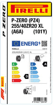 Charger l&#39;image dans la galerie, 1x Pirelli P-ZERO (PZ4) Sports Car XL (A6A) 255/40 ZR 20 PKW-SOMMERREIFEN