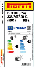 Charger l&#39;image dans la galerie, 1x Pirelli P-ZERO (PZ4) Sports Car XL (MO1) 335/30 ZR 20 PKW-SOMMERREIFEN