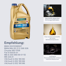 Load image into Gallery viewer, Ravenol SMP SAE 5W-30 smooth-running engine oil 5L liter long-life