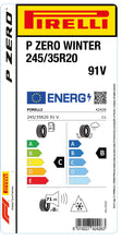 Laden Sie das Bild in den Galerie-Viewer, 1x Pirelli PZERO WINTER M+S 3PMSF 245/35 R 20 PKW-WINTERREIFEN