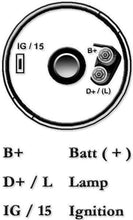 Laden Sie das Bild in den Galerie-Viewer, Lichtmaschine Generator passend für 27A IVECO CA341IR  0120489707