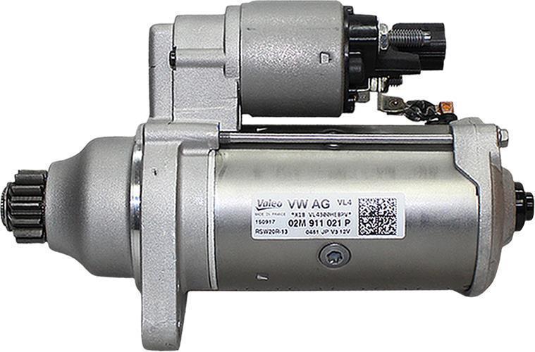 Valeo STARTER ANLASSER passend für AUDI VOLKSWAGEN CS1508  RSW20R-13 458787